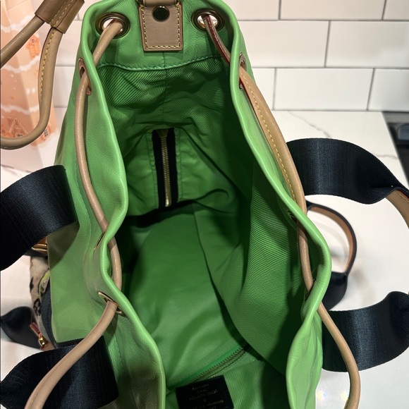 Louis Vuitton Cheche Gypsy Handbag Monogram Jacquard GM 💚 🖤 - Picture 13 of 16